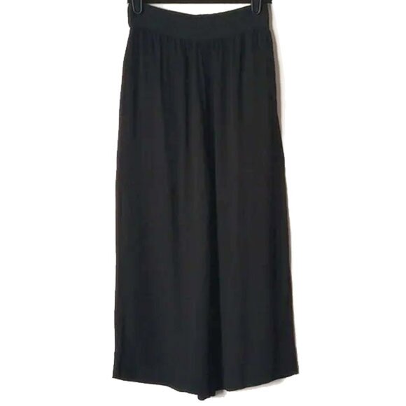 NWOT Madewell Huston Pull-On Crop Pants XXS Black G2036 - Picture 3 of 13